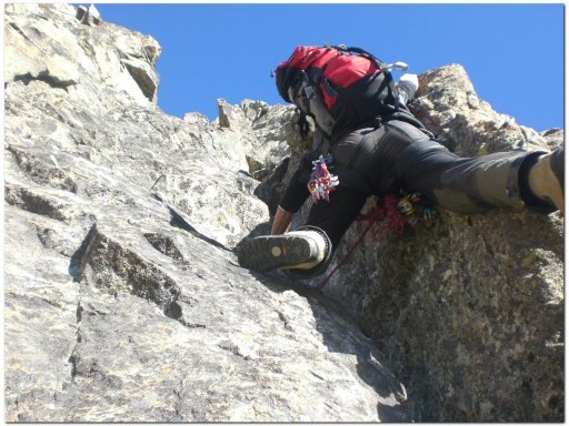 Traversée des petites aiguilles de l&#039;Argentière